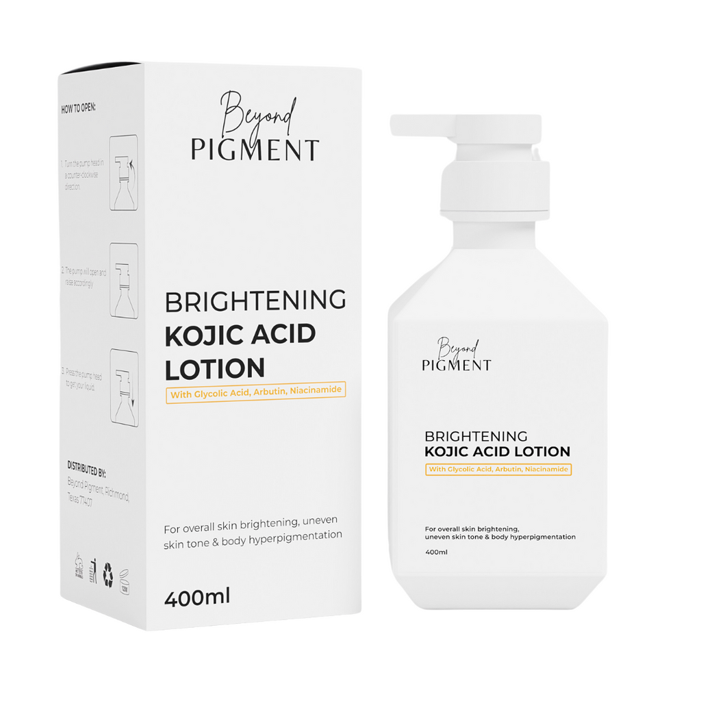 Rsskincare Brightening Kojic Acid Body Lotion — Even Skin Tone & Fade Hyperpigmentation | 400ml