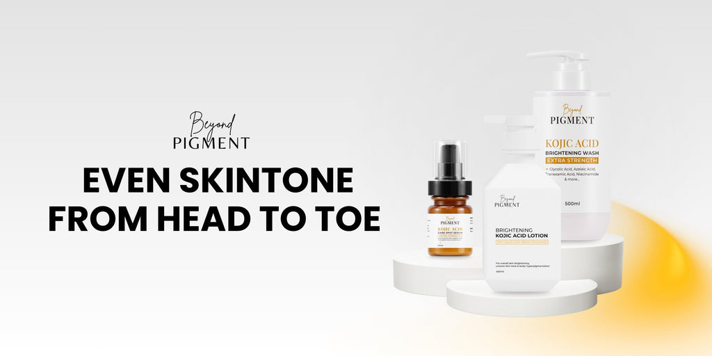 Rsskincare Brightening Kojic Acid Body Lotion — Even Skin Tone & Fade Hyperpigmentation | 400ml