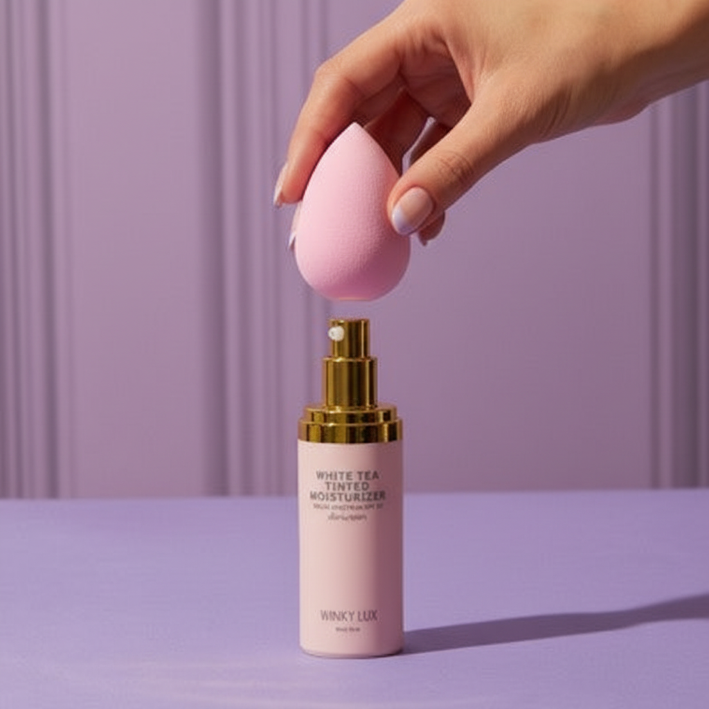 Winky Lux White Tea Tinted Moisturizer SPF 30 — Medium Deep | Hydrating Skin Tint 1 fl oz