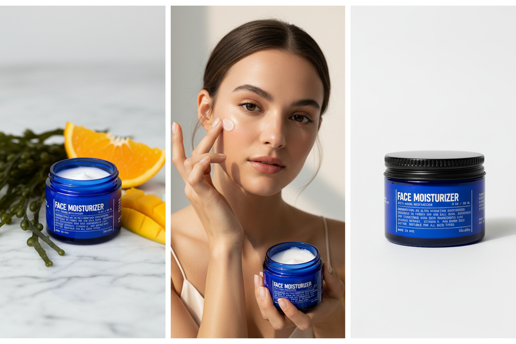 Blu Atlas Hydrating Face Moisturizer — Fragrance-Free | Mango Butter & Moringa Oil | Single, 2-Pack & 3-Pack