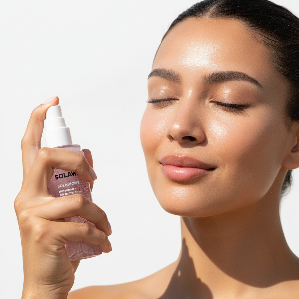 Solawave Solabiome Pre- & Probiotic Refreshing Jelly Mist — Hydrating Face Toner for All Skin Types