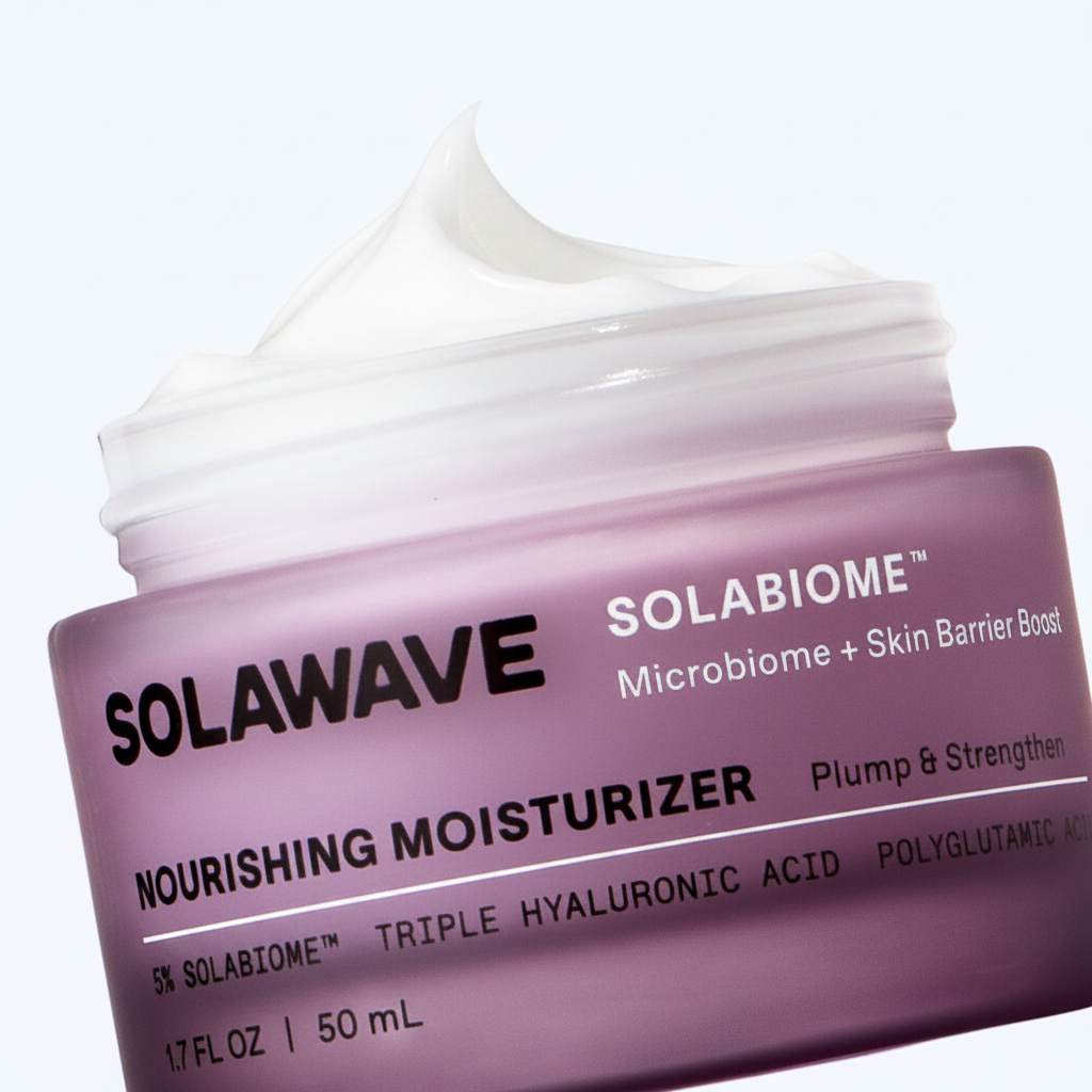 Solawave Solabiome Pre- & Probiotic Nourishing Moisturizer — Deep Hydration Face Cream for All Skin Types